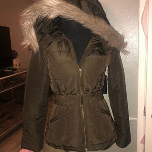 H&M olive green jacket